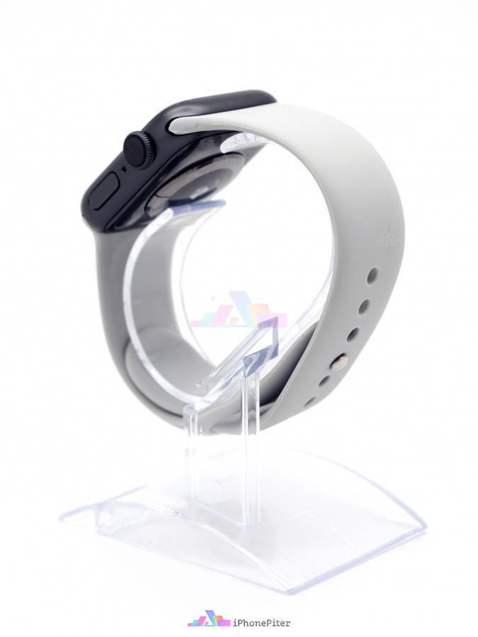 Фото Купить Ремешок Devia Deluxe Series Sport для Apple Watch 44 / 45 / 46 мм (Серый) по низкой цене в Санкт-Петербурге