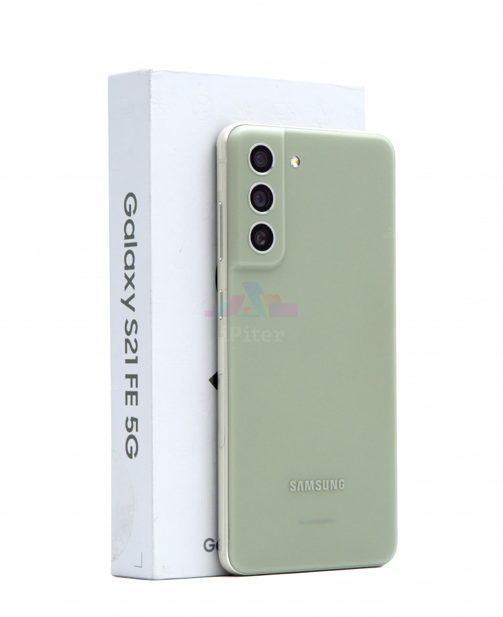 Фото Купить Смартфон Samsung Galaxy S21 FE 8Gb/128Gb (Olive Green) по низкой цене в СПб