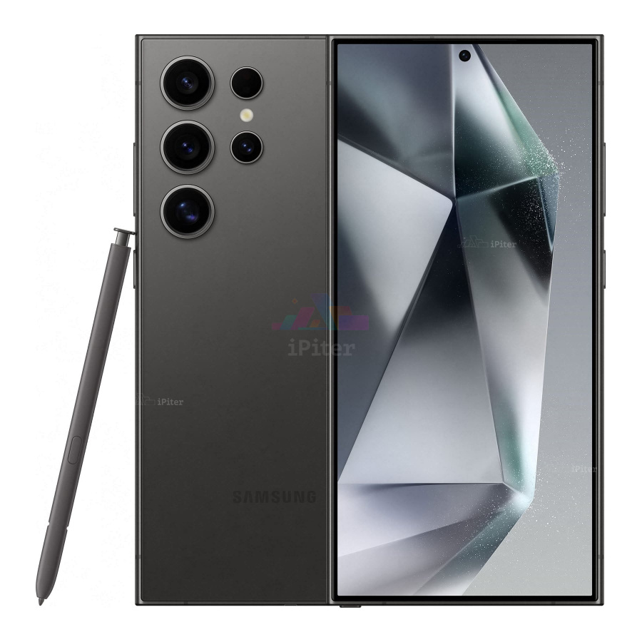 Фото Купить Смартфон Samsung Galaxy S24 Ultra 5G 12Gb/512Gb (Titanium Black) SM-S928 (Dual Nano-sim + eSim) по низкой цене в СПб