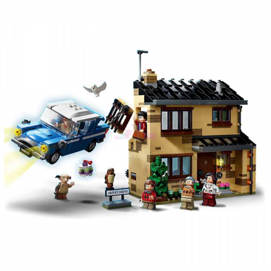Фото Купить Конструктор LEGO Harry Potter 75968 Тисовая улица, дом 4 по низкой цене в Санкт-Петербурге