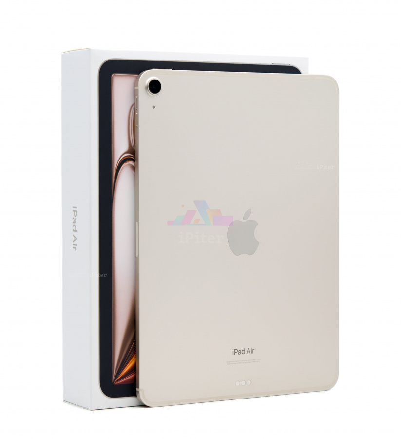 Фото Купить Apple iPad Air 6 (2024) 11 дюймов Wi-Fi + Cellular 1Tb Starlight (Сияющая звезда) по низкой цене в Санкт-Петербурге