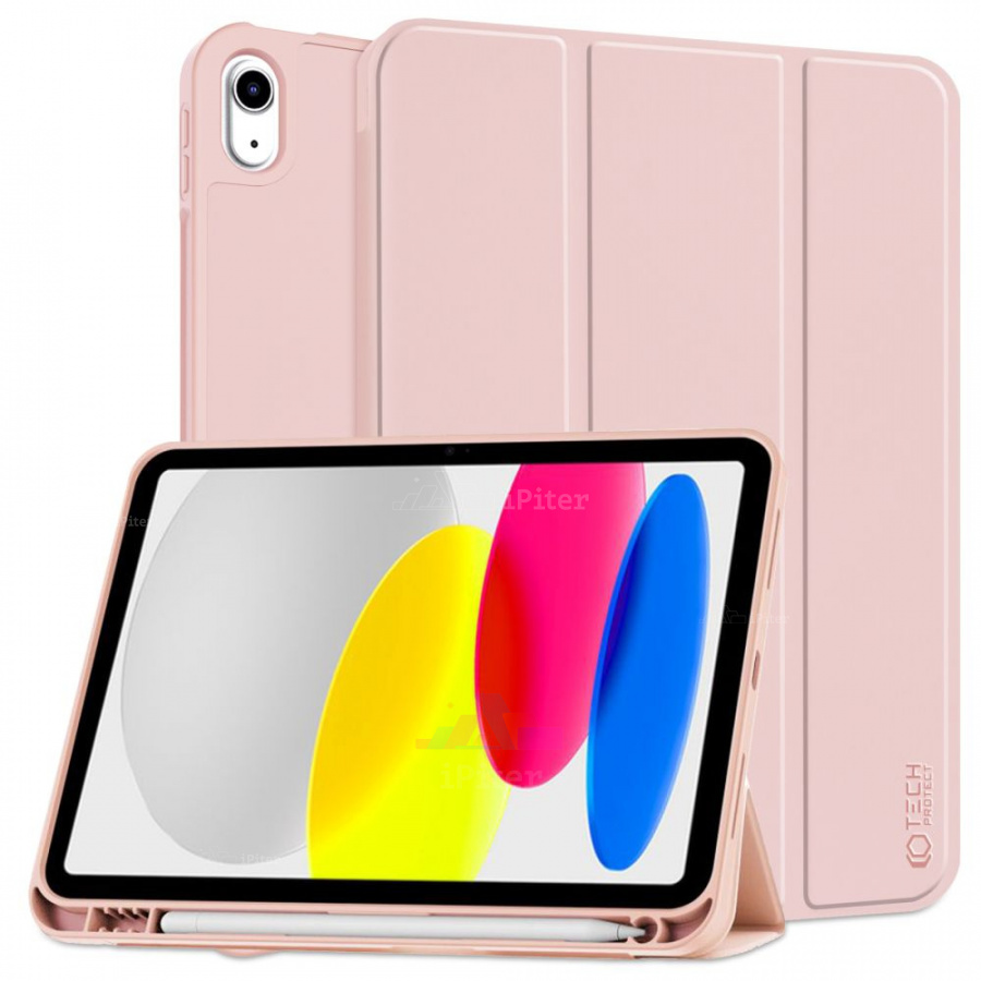 Фото Купить Чехол Tech-Protect SC PEN для iPad 10/11 (Розовый) по низкой цене в Санкт-Петербурге