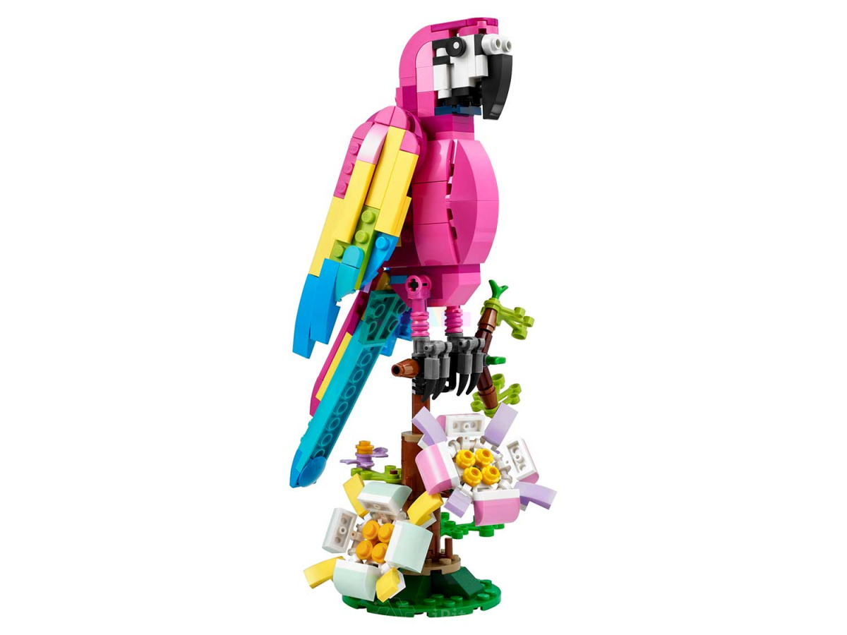 Фото Купить LEGO Creator 31144 Экзотический розовый попугай, 3в1 по низкой цене в Санкт-Петербурге