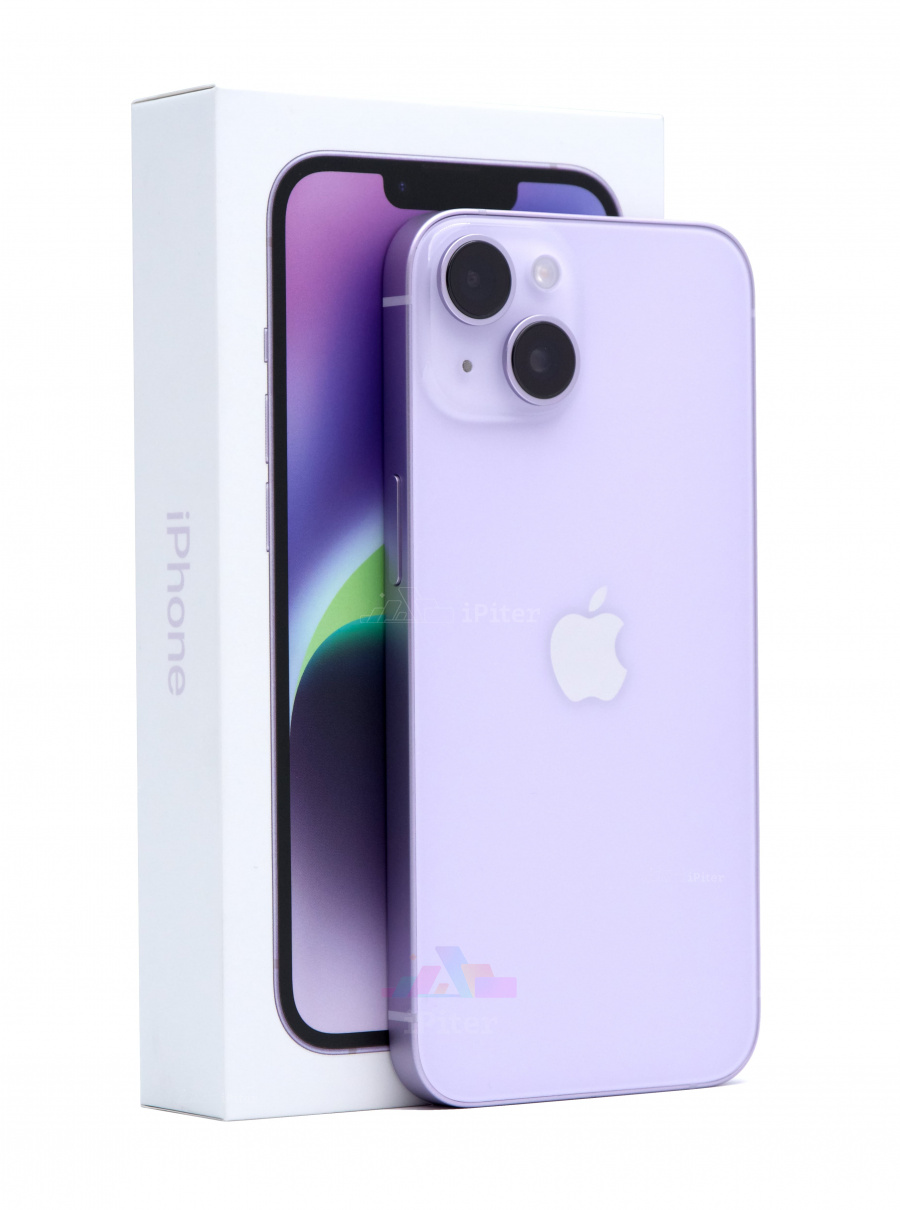 Купить Apple iPhone 14 512Gb Purple (Фиолетовый) Nano-sim + eSim