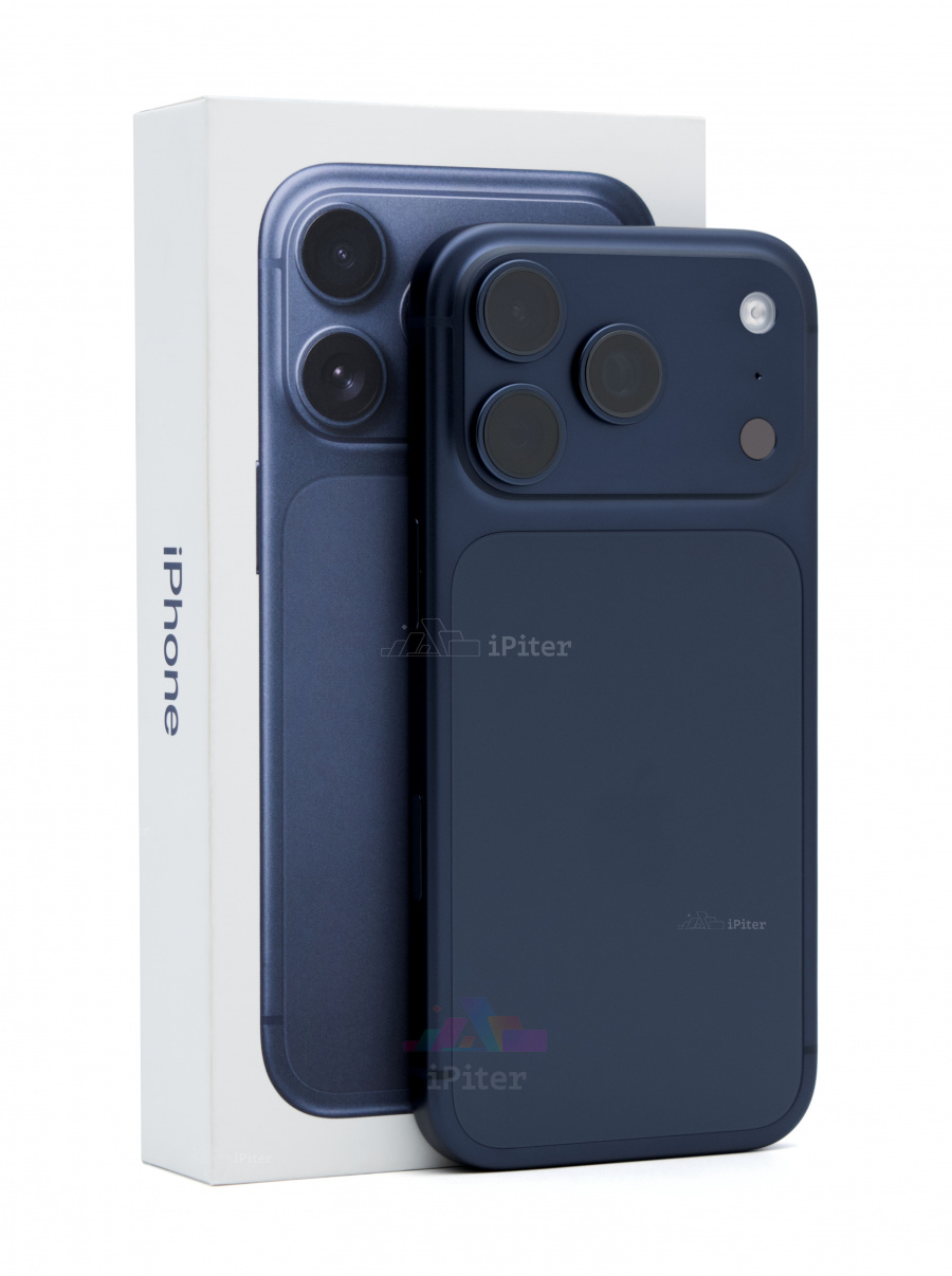 Фото Купить Apple iPhone 17 Pro 256Gb <br> Deep Blue (Тёмно-синий) Nano-sim + eSim по низкой цене в Санкт-Петербурге