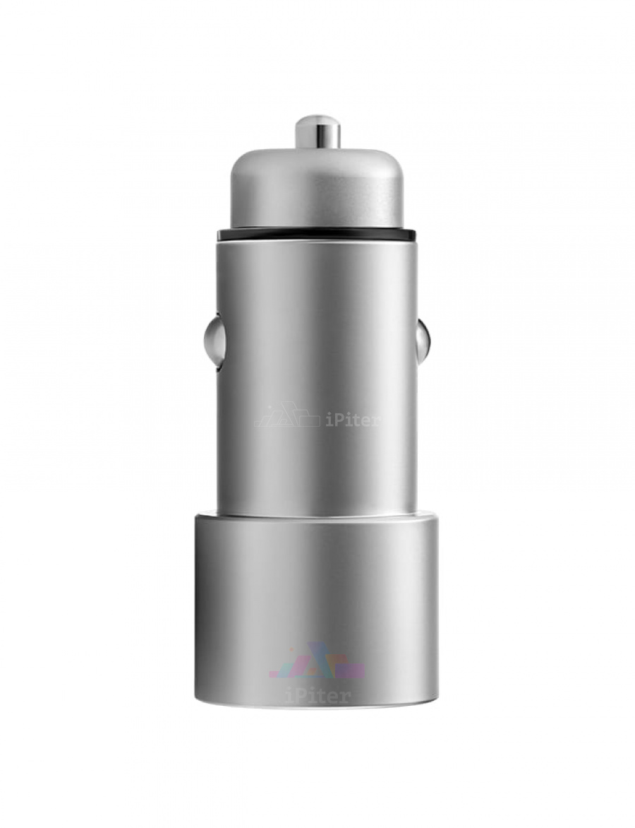 Фото Купить Автомобильное зарядное устройство uBear Ride Pro Car Charger (Серый) по низкой цене в Санкт-Петербурге