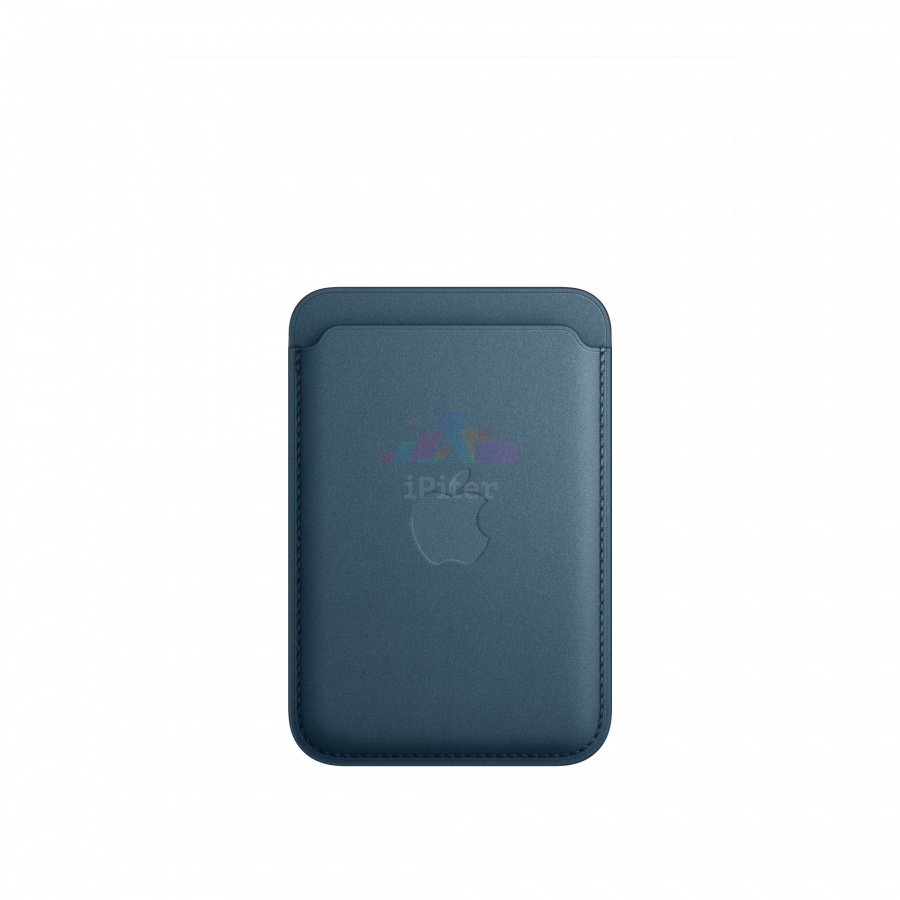 Фото Купить Кардхолдер Apple FineWoven Wallet with MagSafe (Тёмно-синий) по низкой цене в Санкт-Петербурге
