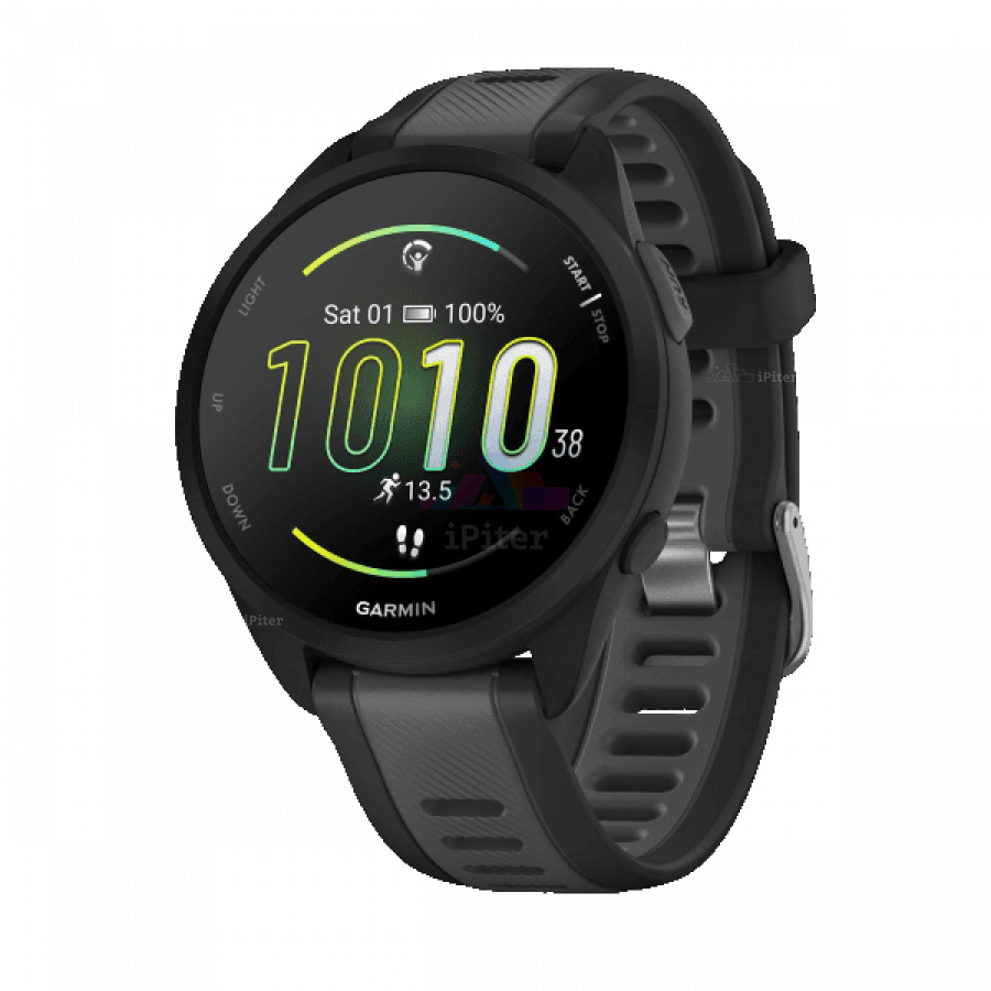 Фото Купить Умные часы Garmin Forerunner 165 Чёрный (010 - 02863 - 20) по низкой цене в Санкт-Петербурге