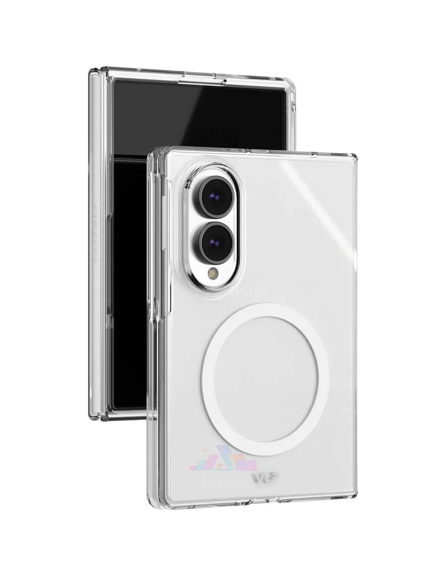 Фото Купить Чехол VLP Puro Case для Samsung Galaxy Z Fold 8 (Прозрачный) по низкой цене в Санкт-Петербурге