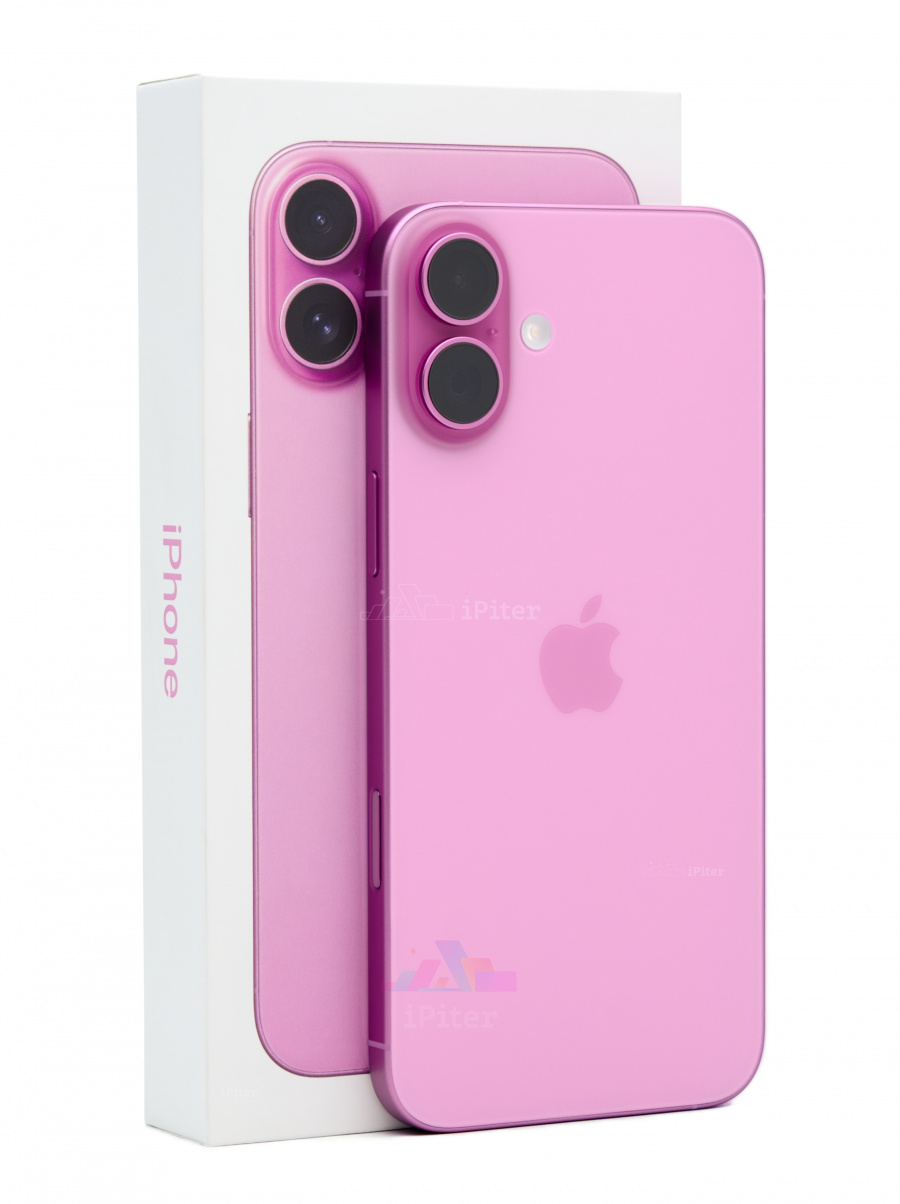 Фото Купить Apple iPhone 16 Plus 512Gb <br> Pink (Розовый) Nano-sim + eSim по низкой цене в Санкт-Петербурге
