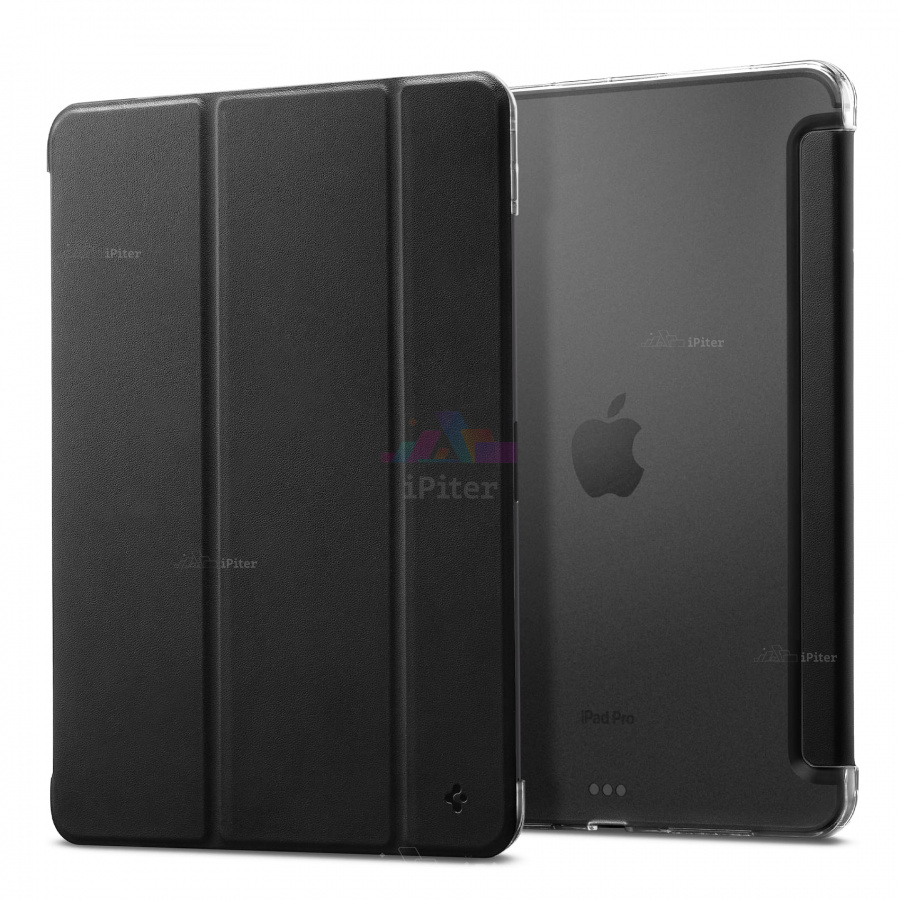 Фото Купить Чехол Spigen Liquid Air Folio для iPad Pro (M4/M5) 11'' (Чёрный) по низкой цене в Санкт-Петербурге