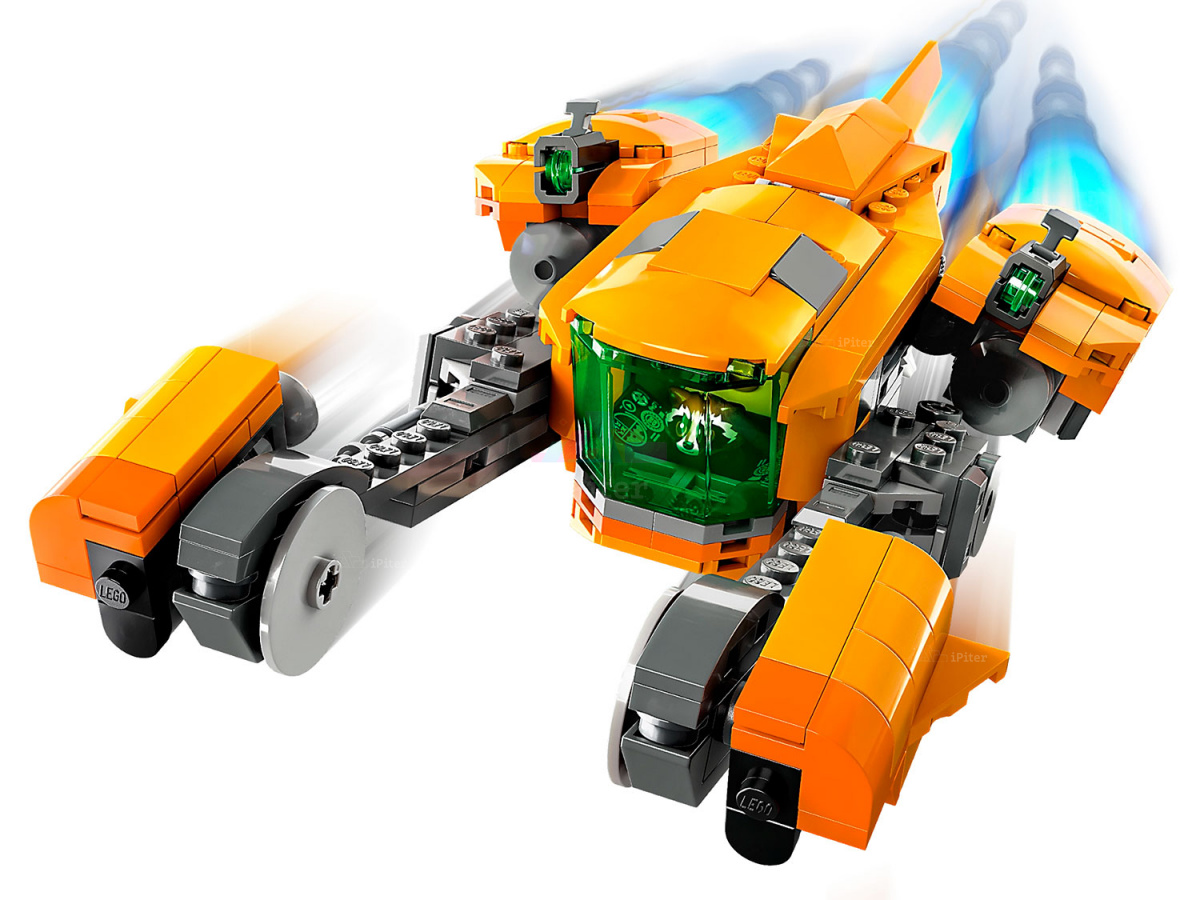 Фото Купить LEGO Super Heroes 76254 Звездолёт малыша Ракеты по низкой цене в Санкт-Петербурге