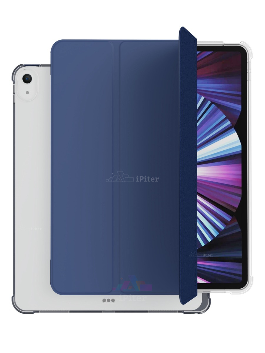 Фото Купить Чехол VLP Dual Folio для iPad Air 4/5 (Тёмно-синий) по низкой цене в Санкт-Петербурге