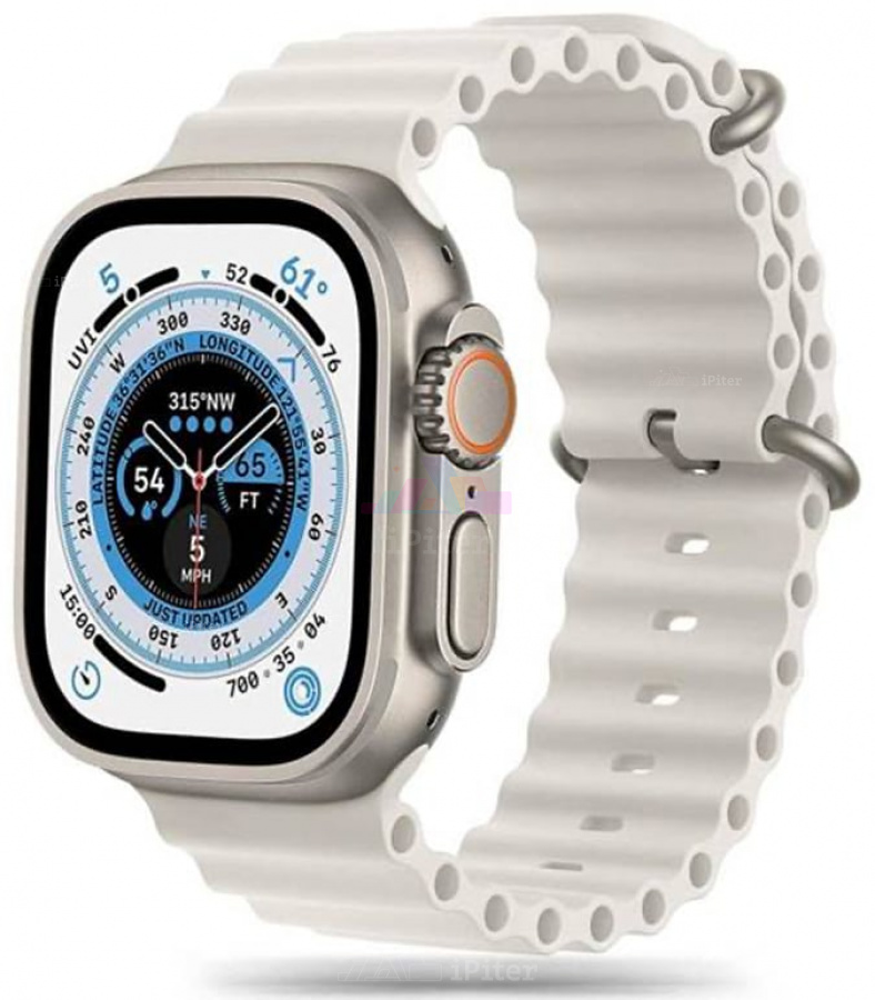 Фото Купить Ремешок Tech-Protect Ocean Band для Apple Watch Ultra (Beige) по низкой цене в Санкт-Петербурге