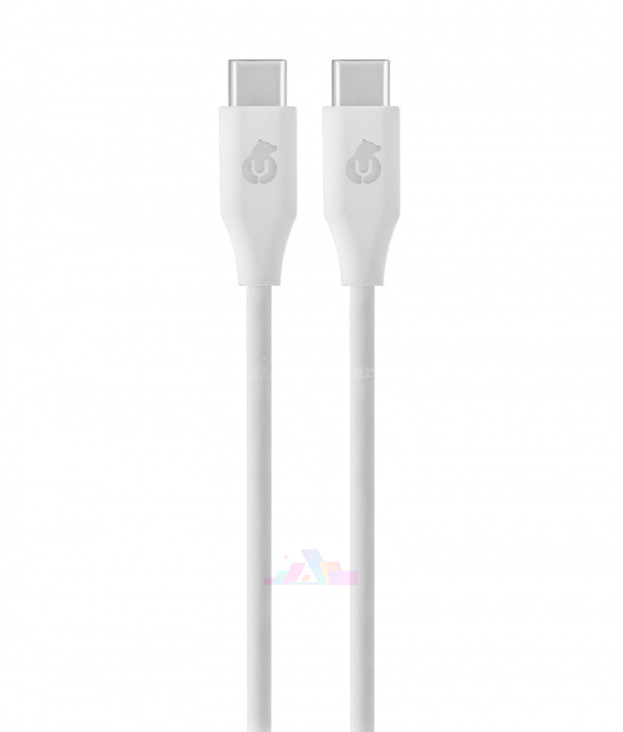 Фото Кабель uBear Life Cable USB-C to USB-C 1.2м (Белый), Белый