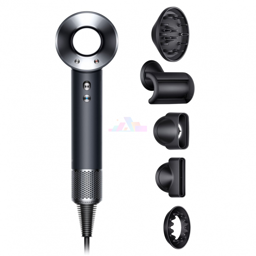 Фото Купить Фен Dyson Supersonic HD08 Black/Nickel (5 насадок) по низкой цене в Санкт-Петербурге