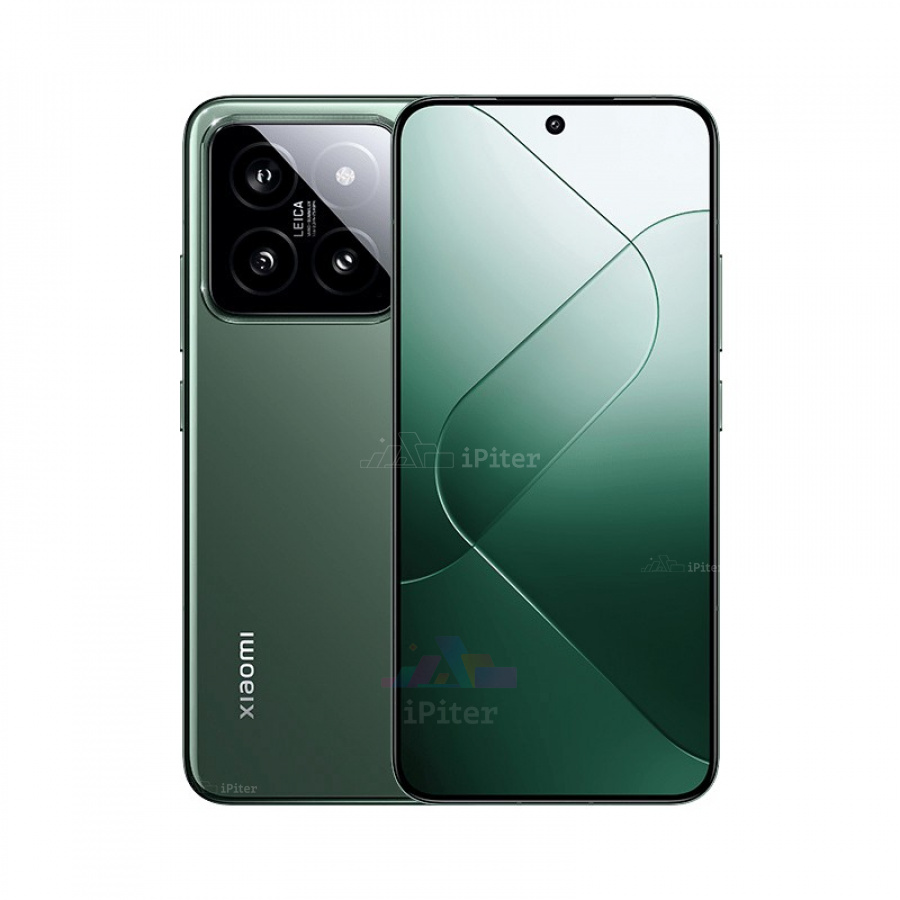Фото Купить Смартфон Xiaomi 14 5G 12Gb/512Gb (Green) Nano-Sim + Nano-Sim по низкой цене в СПб