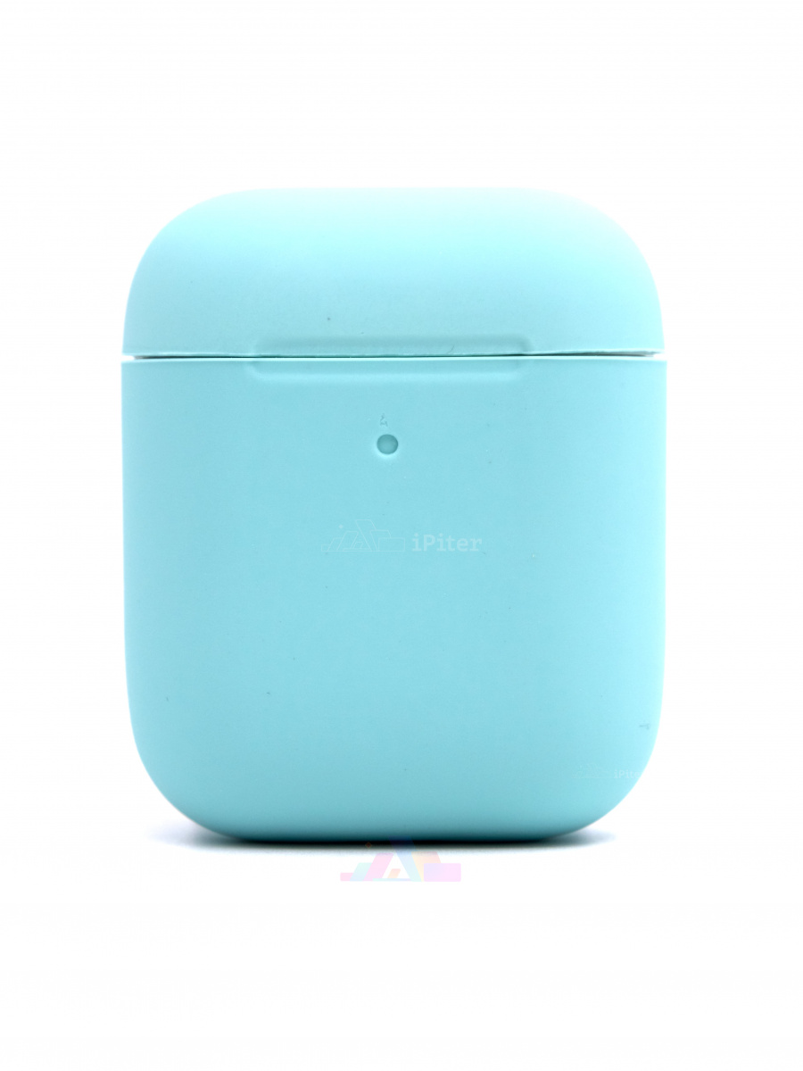 Фото Чехол AirPods Silicon Case (Бирюзовый), Бирюзовый