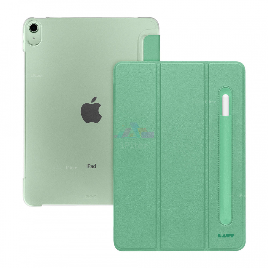 Фото Купить Чехол LAUT Huex Folio для iPad Air 4/5 (Зелёный) по низкой цене в Санкт-Петербурге