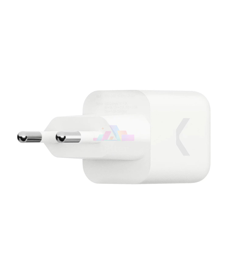 Фото Купить Сетевое зарядное устройство COMMO Core 35W USB-C (Белый) по низкой цене в Санкт-Петербурге