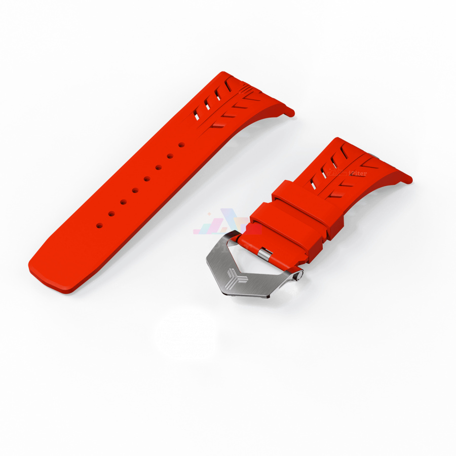 Фото Купить Ремешок Y24 для Apple Watch 45 / 46 / Ultra (Красный) по низкой цене в Санкт-Петербурге