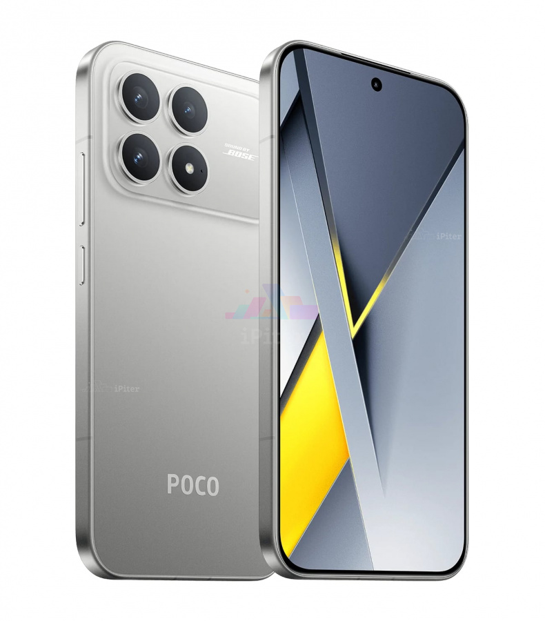 Фото Купить Смартфон Xiaomi Poco F8 Pro 12Gb/256Gb (Titanium Silver) Dual Nano-sim + eSim по низкой цене в Санкт-Петербурге