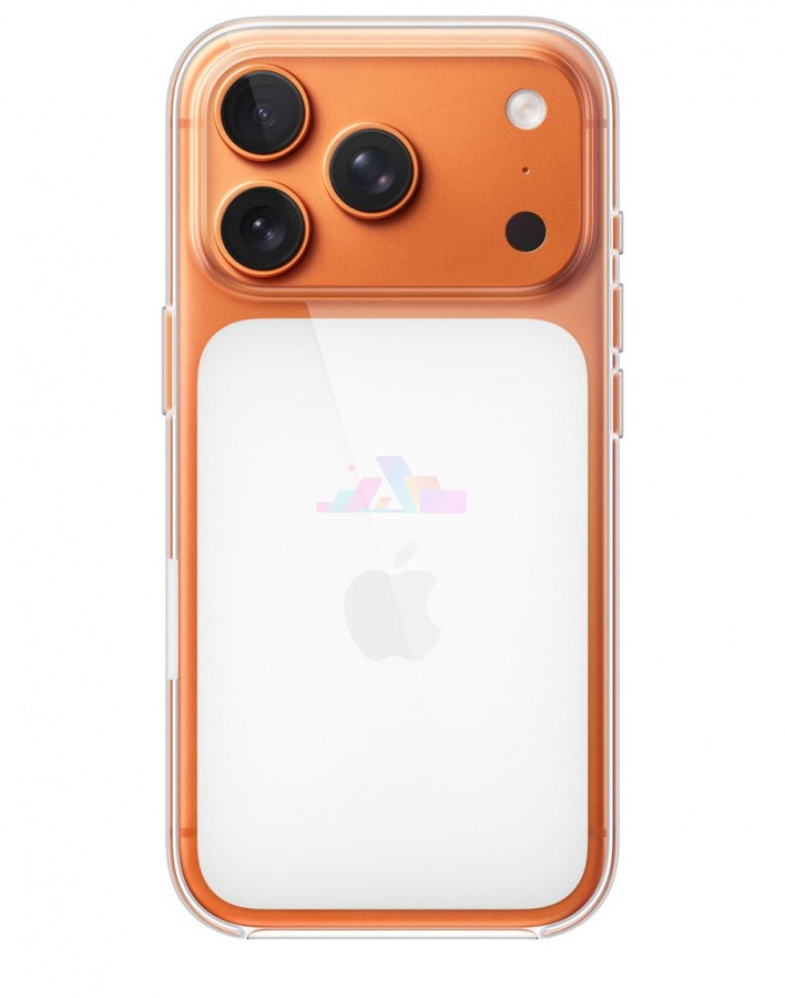 Фото Купить Чехол Apple Clear Case with MagSafe для iPhone 17 Pro (Прозрачный) MGFT4 по низкой цене в Санкт-Петербурге