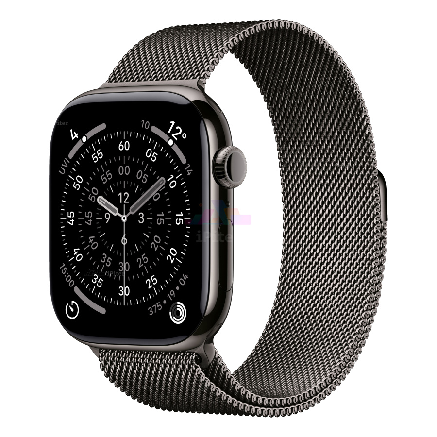 Фото Купить Apple Watch Series 11 <br>46 мм Titanium «Slate» with Milanese Loop M/L «Slate» по низкой цене в Санкт-Петербурге