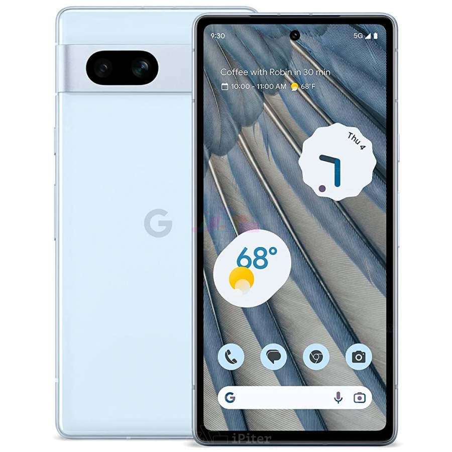 Фото Купить Смартфон Google Pixel 7A 5G 8Gb/128Gb (Голубой) Nano-sim + eSim по низкой цене в Санкт-Петербурге