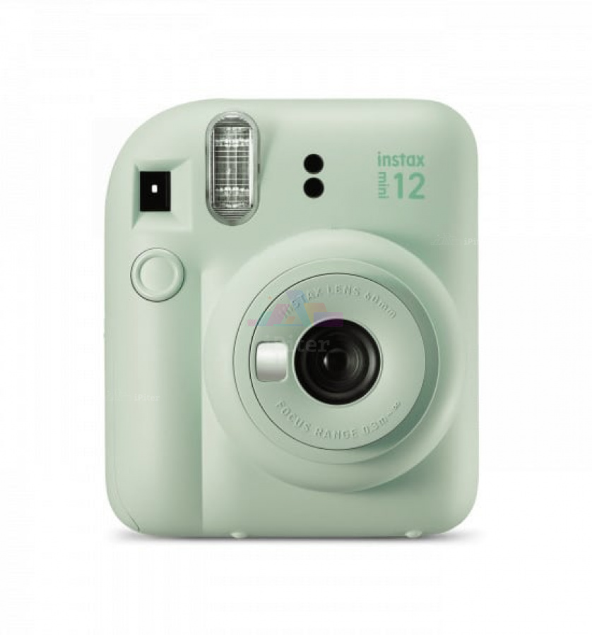 Фото Купить Фотоаппарат моментальной печати Fujifilm Instax Mini 12 (Green) по низкой цене в Санкт-Петербурге