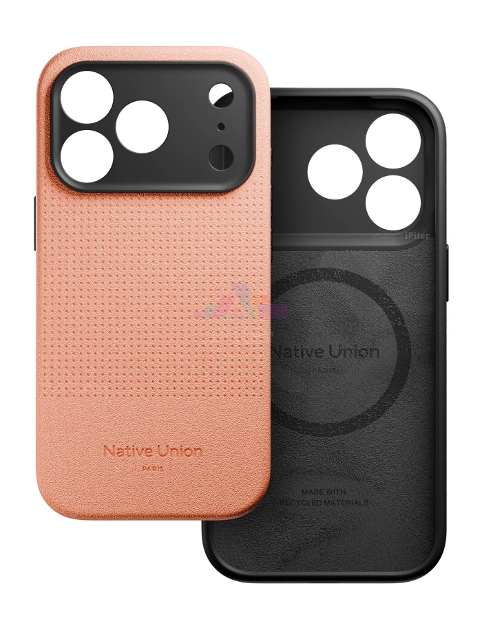 Фото Купить Чехол Native Union Active case Magnetic для iPhone 17 Pro (Персиковый) по низкой цене в Санкт-Петербурге