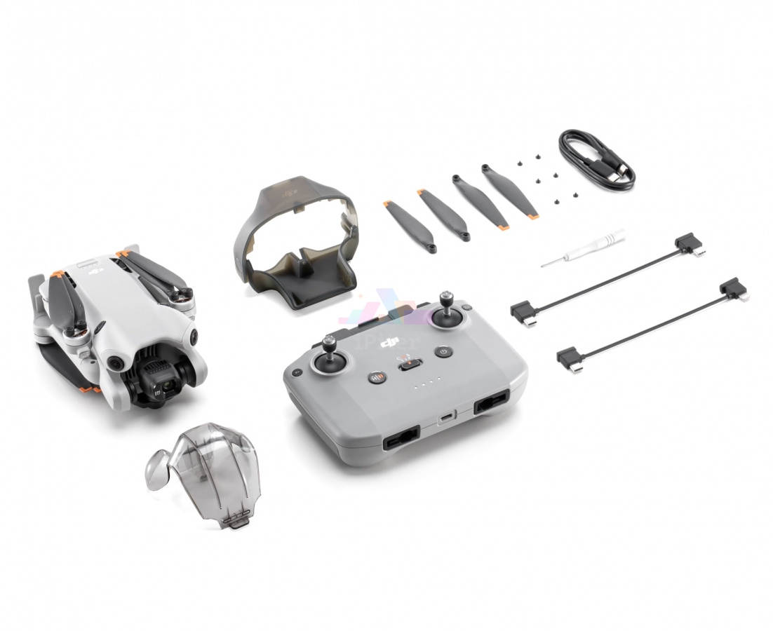 Фото Купить Квадрокоптер DJI Mini 4 Pro (DJI RC-N2) по низкой цене в Санкт-Петербурге