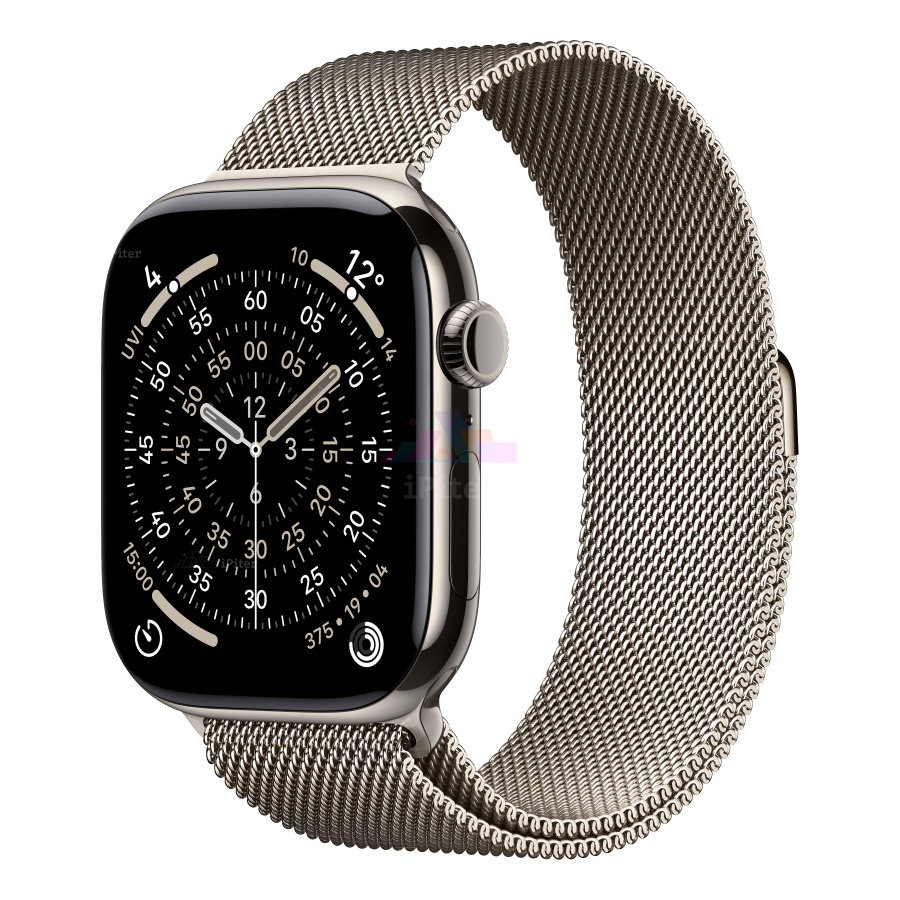 Фото Купить Apple Watch Series 11 <br>46 мм Titanium «Natural» with Milanese Loop M/L «Natural» по низкой цене в Санкт-Петербурге