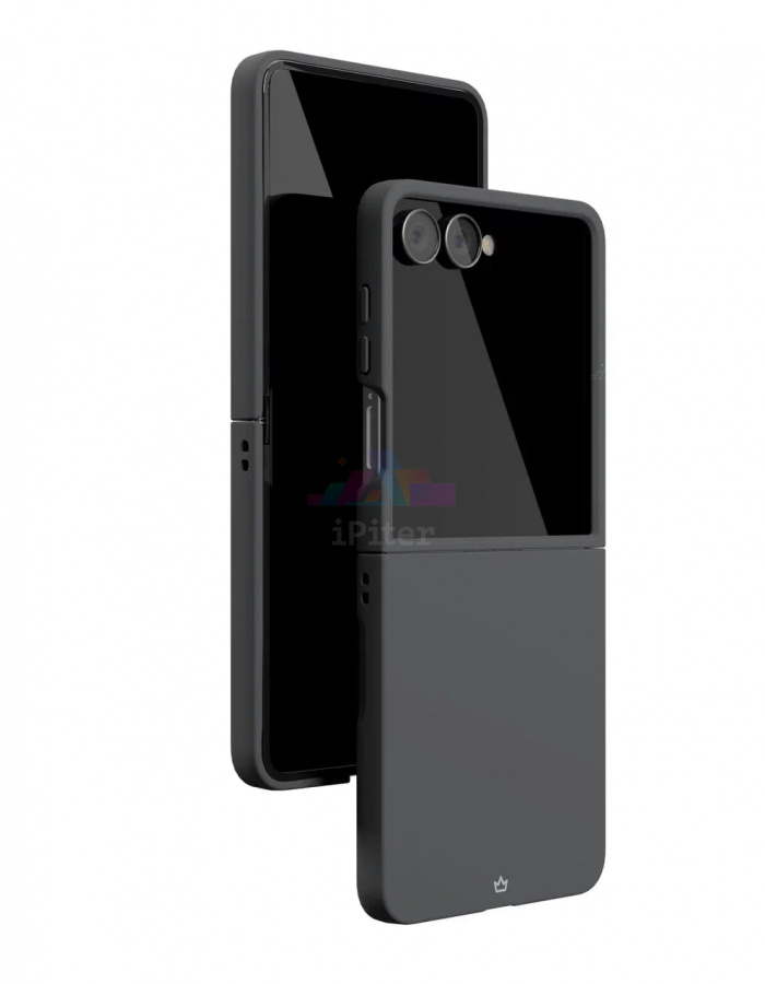 Фото Купить Чехол VLP Flex Case для Samsung Galaxy Z Flip 7 (Чёрный) по низкой цене в Санкт-Петербурге