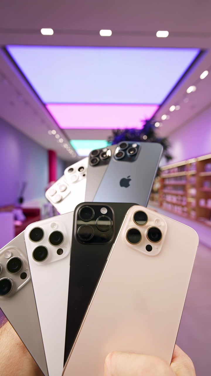 Цвета iPhone 16 Pro Max VS цвета iPhone 15 Pro Max