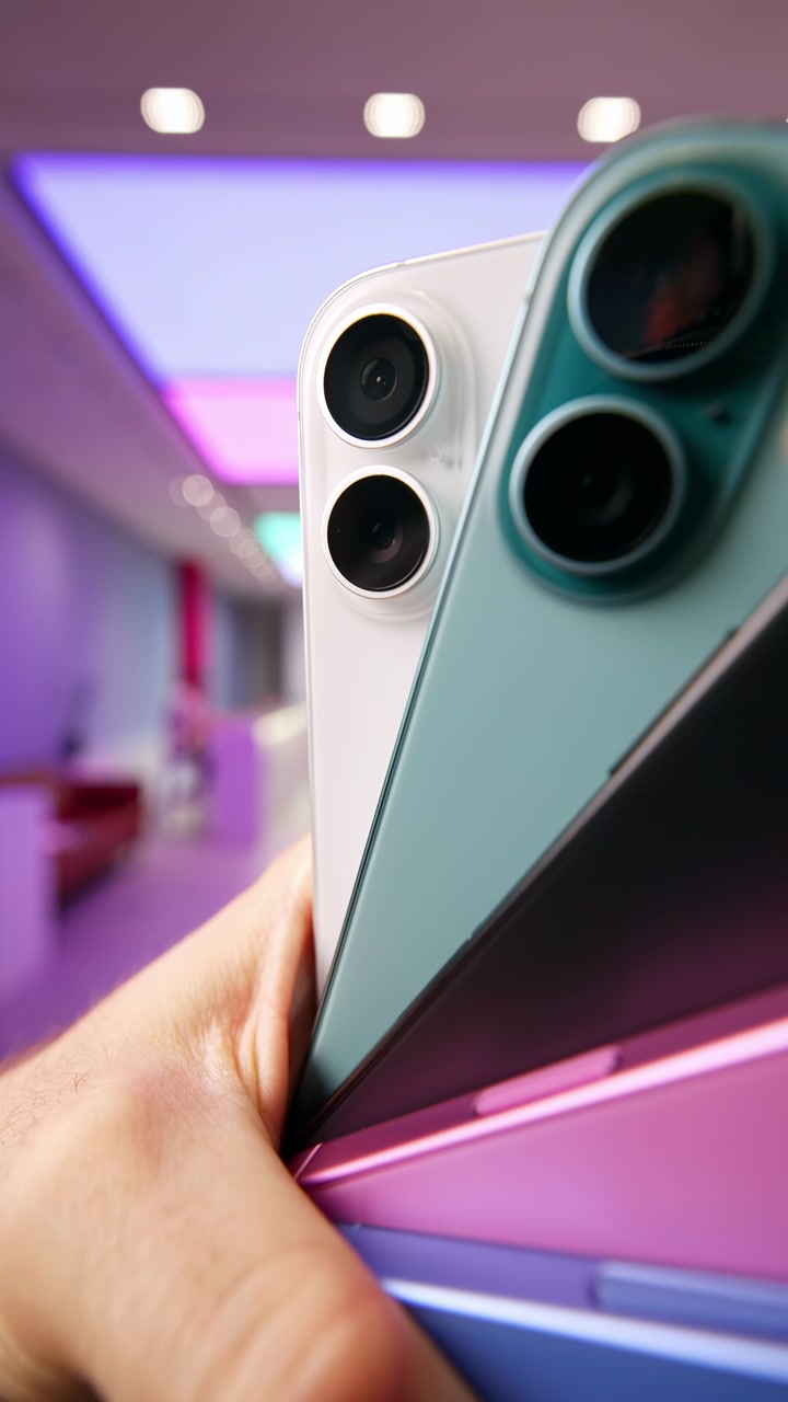 Все цвета iPhone 16