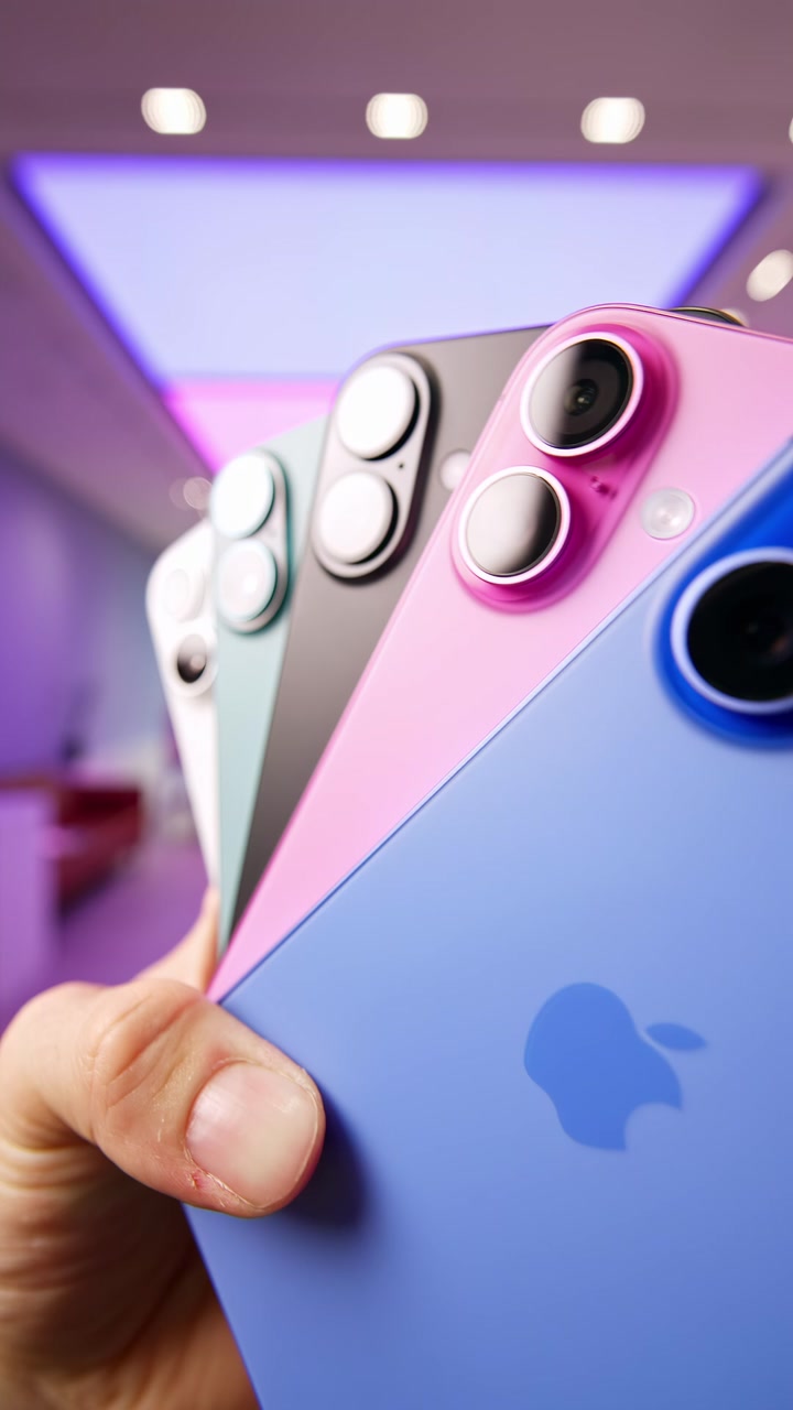 Все цвета iPhone 16