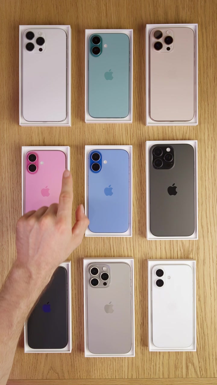 Помогите выбрать цвет iPhone 16