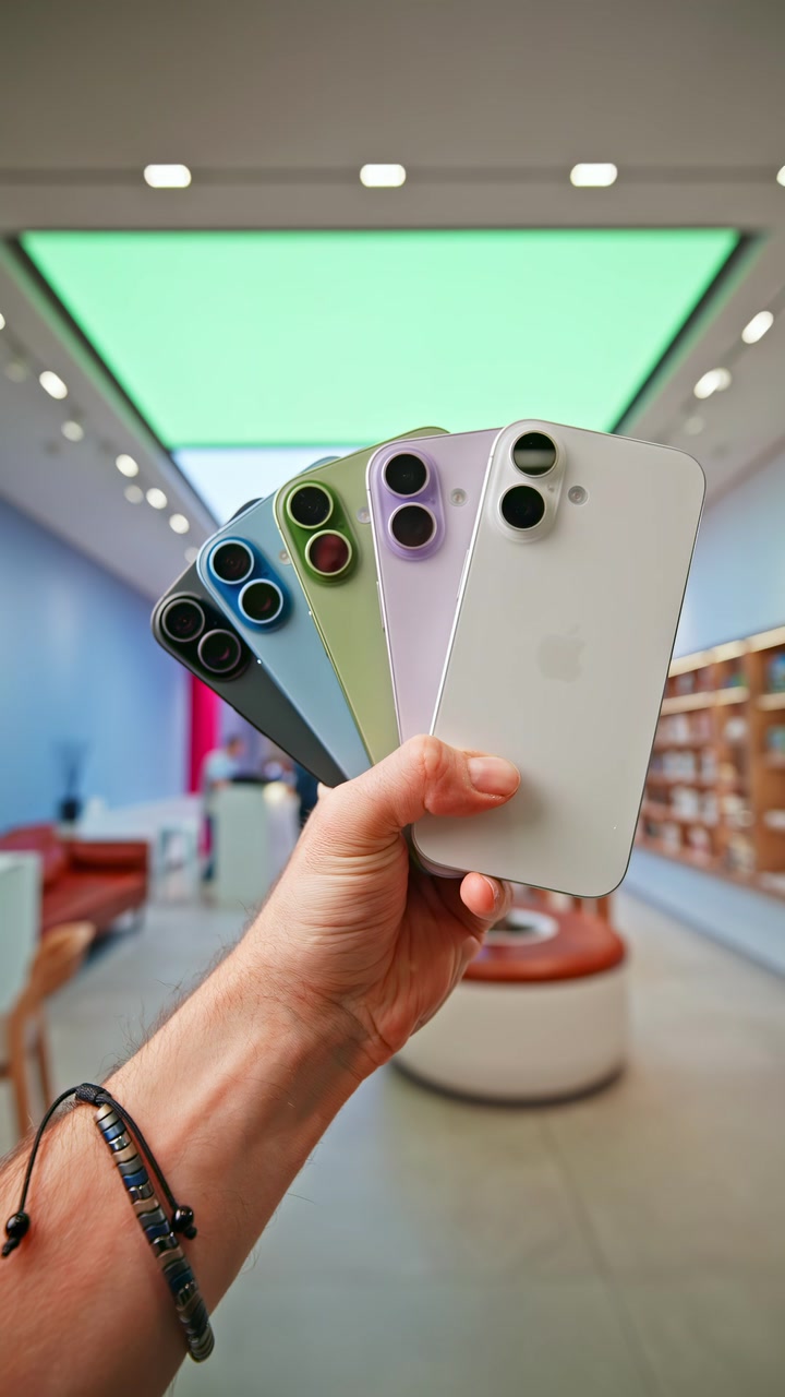 Все цвета iPhone 17