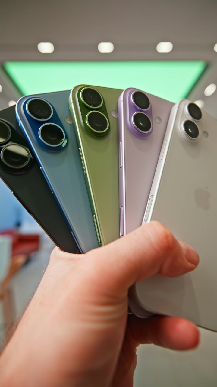 Все цвета iPhone 17