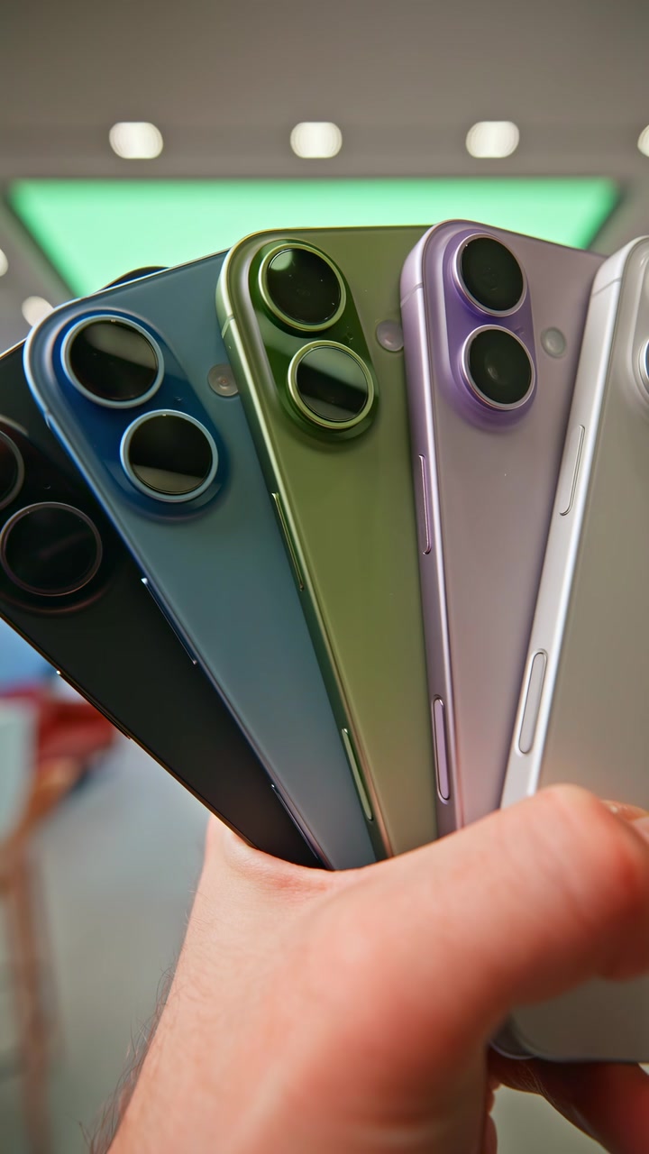 Все цвета iPhone 17