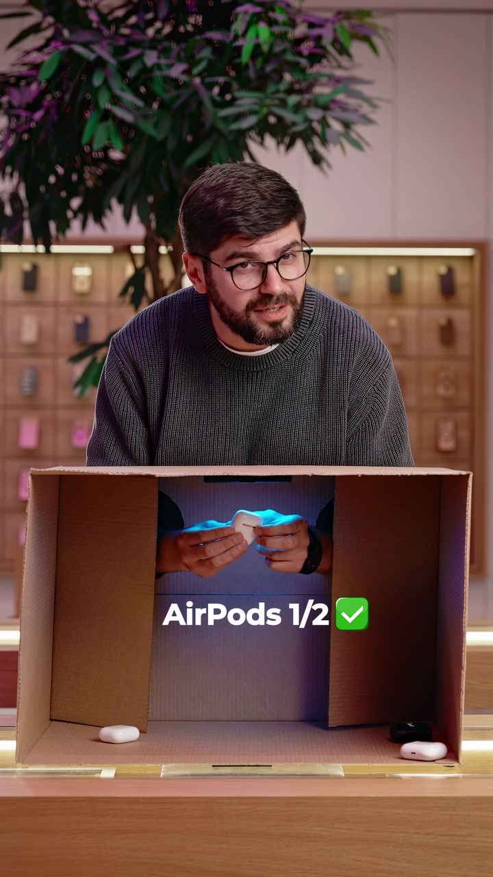Челлендж: угадываем модель AirPods на ощупь ⚡