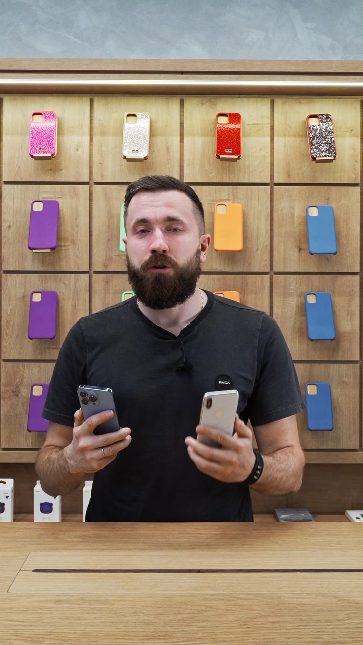 Сравнение качества видеозаписи на iPhone 10 и iPhone 13 Pro