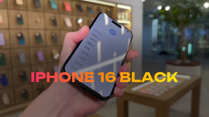 iPhone 16 Black