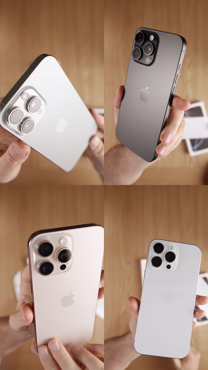 Все цвета iPhone 16 Pro Max