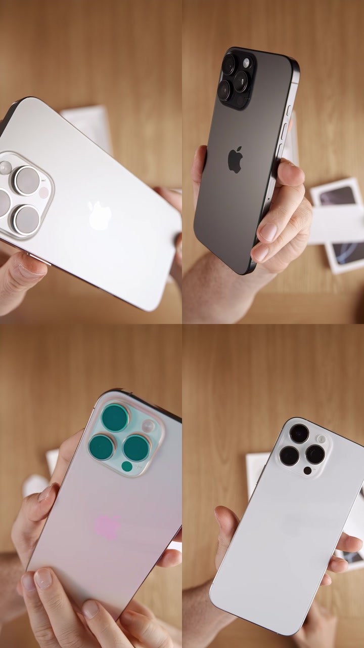 Все цвета iPhone 16 Pro Max