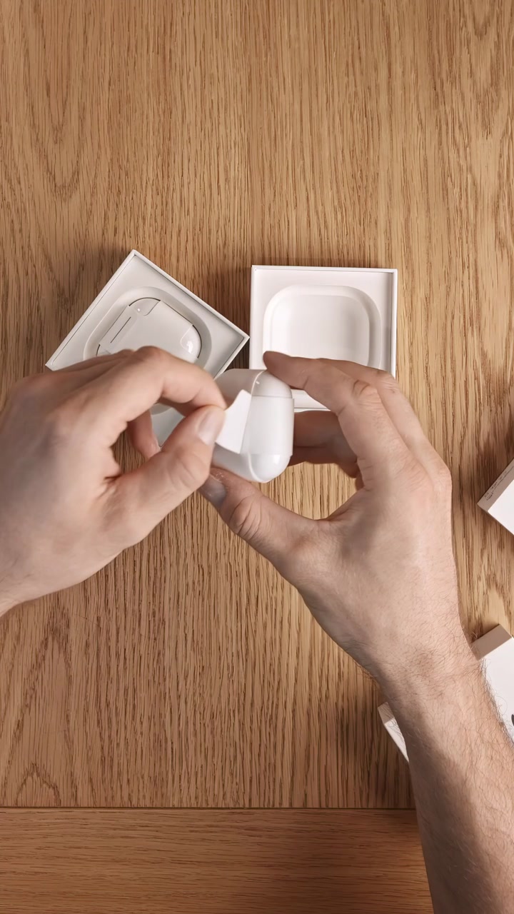 Распаковка AirPods 4 и 4 ANC
