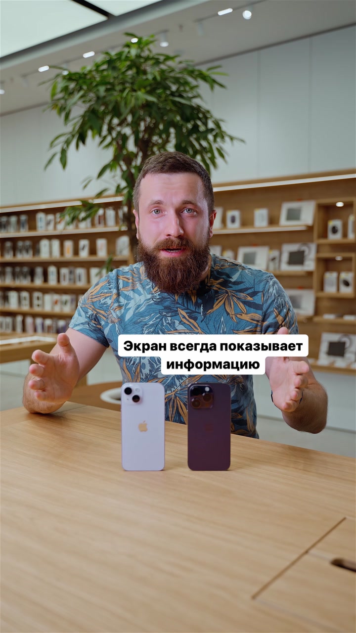 Быстрое сравнение от iPiter: разница между iPhone 14 и 14 Pro