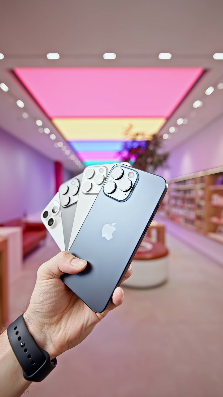 Все цвета iPhone 15 Pro Max