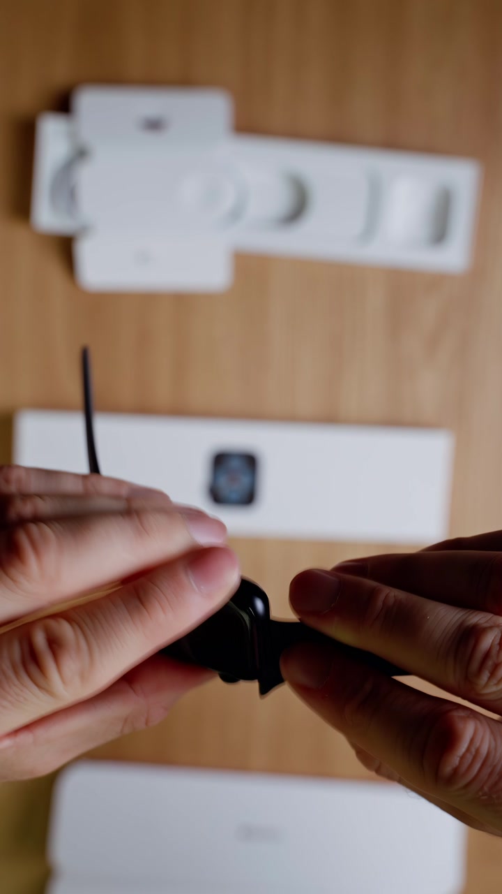 Распаковка Apple Watch SE 2 40mm Sport Band
